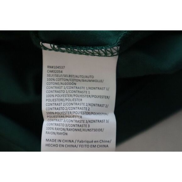 Tiny x Anthropologie Women's Sz M Emerald Green Ophelia Embroidered Top - Picture 4 of 9